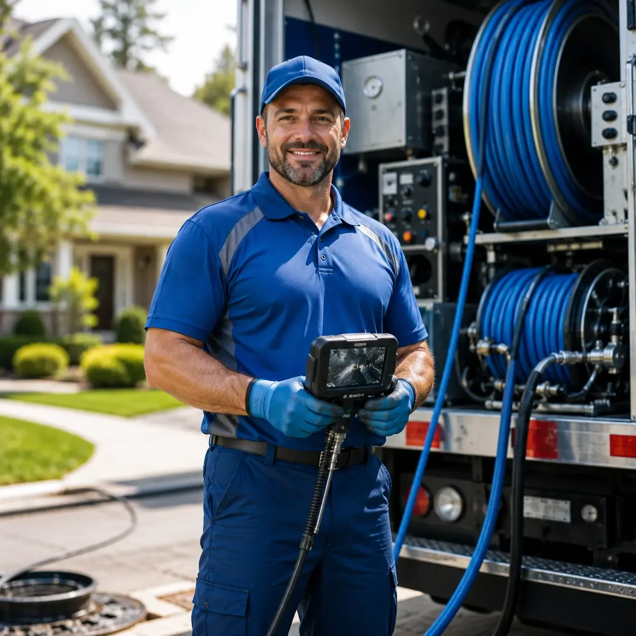 Local outdoor drain cleaning specialists in Union City, MI
